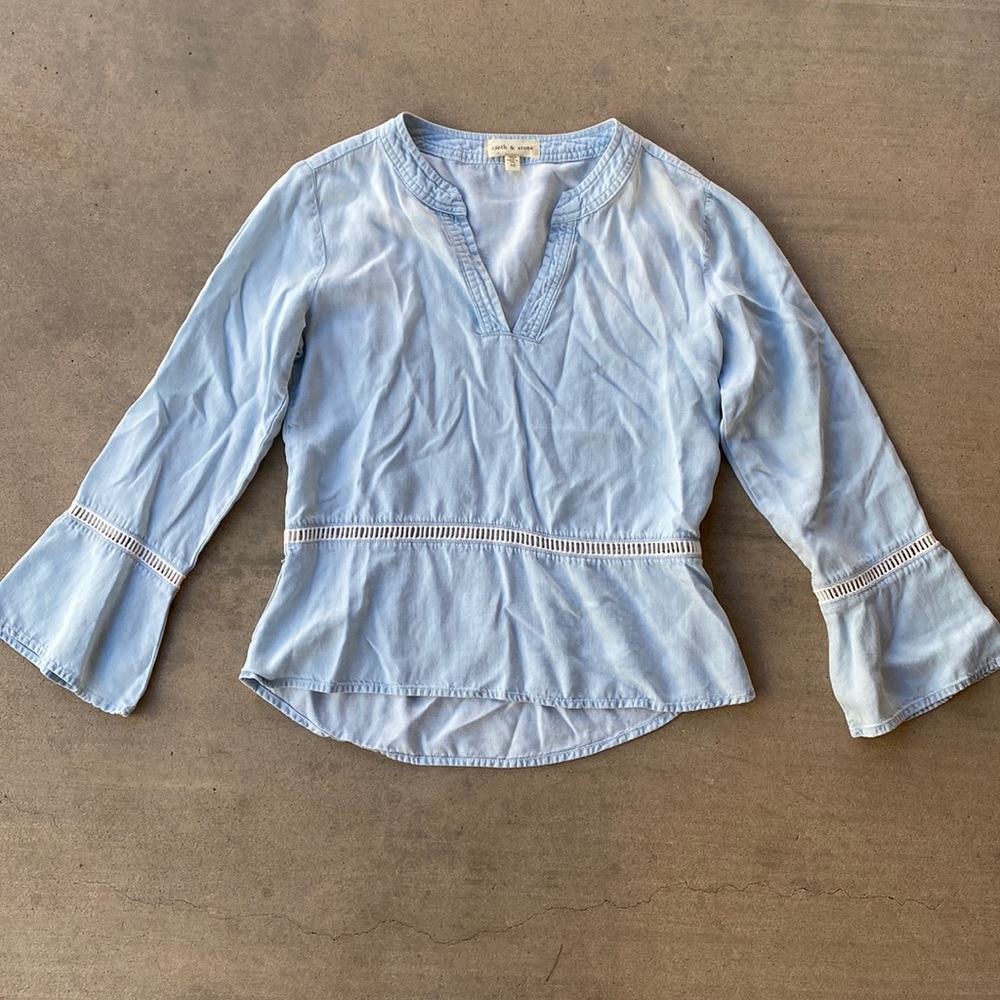 Anthropologie chambray top